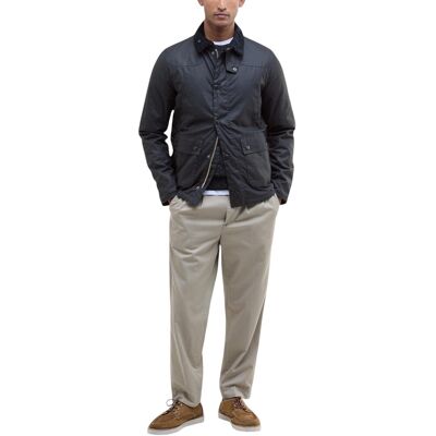 Μπουφάν Barbour REELIN WAX JACKET MWX1106 Μπλέ Large αρσενικός Μπουφάν Barbour REELIN WAX JACKET MWX1106 Μπλέ Large αρσενικός