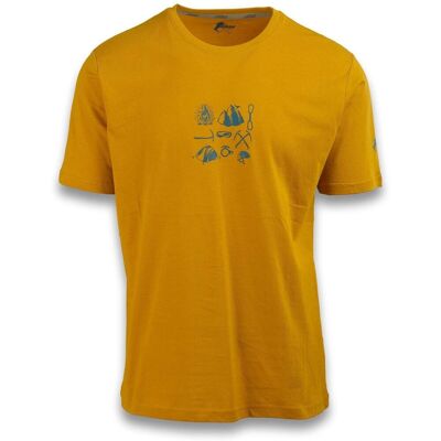 T-shirts & Polos Ande New Climb Yellow 3X-Large αρσενικός T-shirts & Polos Ande New Climb Yellow 3X-Large αρσενικός
