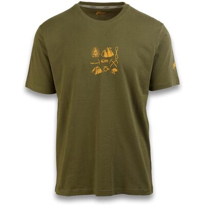 T-shirts & Polos Ande New Climb Green Small αρσενικός T-shirts & Polos Ande New Climb Green Small αρσενικός