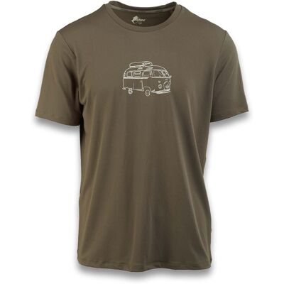 T-shirts & Polos Ande New Van Green Small αρσενικός T-shirts & Polos Ande New Van Green Small αρσενικός