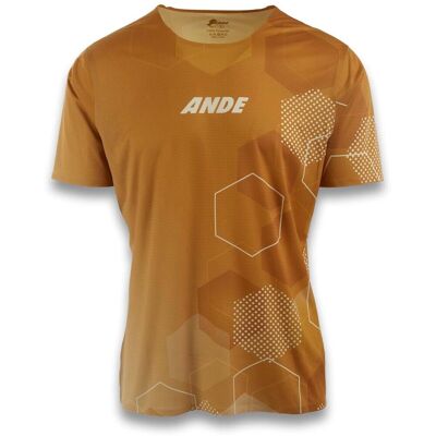 T-shirts & Polos Ande Kima Yellow Small αρσενικός T-shirts & Polos Ande Kima Yellow Small αρσενικός