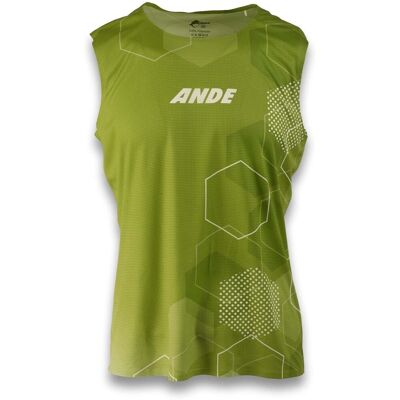 Αμάνικα/T-shirts χωρίς μανίκια Ande Kima Green Medium αρσενικός Αμάνικα/T-shirts χωρίς μανίκια Ande Kima Green Medium αρσενικός