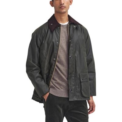 Σακάκια Barbour BEDALE WAX JACKET MWX0018 Green IT 36 αρσενικός Σακάκια Barbour BEDALE WAX JACKET MWX0018 Green IT 36 αρσενικός