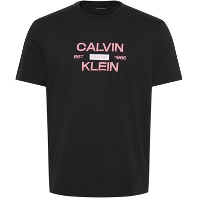 T-shirts & Polos Calvin Klein Jeans Lv04rg805g Eu Calvinklein Stack Gra Black Large αρσενικός T-shirts & Polos Calvin Klein Jeans Lv04rg805g Eu Calvinklein Stack Gra Black Large αρσενικός