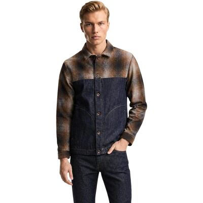 Σακάκια Replay 12 OZ RECYCLED INDIGO COTTON DENIM M13L0 .000.800 26B Μπλέ 2X-Large αρσενικός Σακάκια Replay 12 OZ RECYCLED INDIGO COTTON DENIM M13L0 .000.800 26B Μπλέ 2X-Large αρσενικός