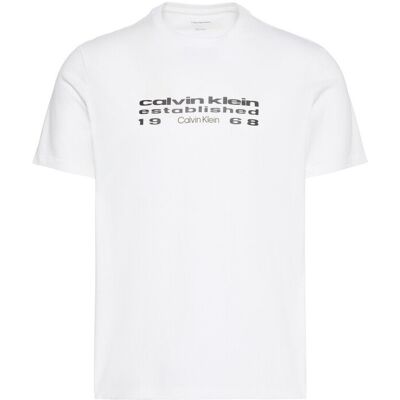 T-shirts & Polos Calvin Klein Jeans Lv04rg800g Eu Futur Gr Άσπρο Medium αρσενικός T-shirts & Polos Calvin Klein Jeans Lv04rg800g Eu Futur Gr Άσπρο Medium αρσενικός