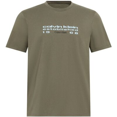 T-shirts & Polos Calvin Klein Jeans Lv04rg800g Eu Futur Gr Green Medium αρσενικός T-shirts & Polos Calvin Klein Jeans Lv04rg800g Eu Futur Gr Green Medium αρσενικός