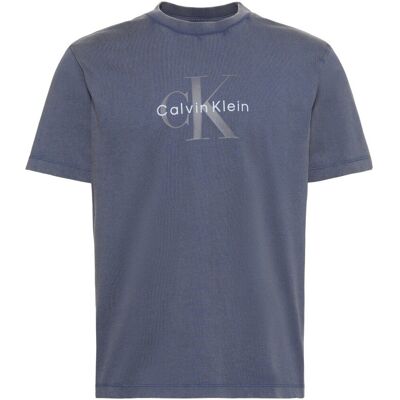 T-shirts & Polos Calvin Klein Jeans Lv04rg832g Acid Wash Monologo Graph Μπλέ Large αρσενικός T-shirts & Polos Calvin Klein Jeans Lv04rg832g Acid Wash Monologo Graph Μπλέ Large αρσενικός