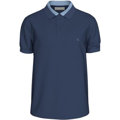 T-shirts & Polos Calvin Klein Jeans Lv04rg234g Casual Pique Collar Bloc Μπλέ Medium αρσενικός T-shirts & Polos Calvin Klein Jeans Lv04rg234g Casual Pique Collar Bloc Μπλέ Medium αρσενικός