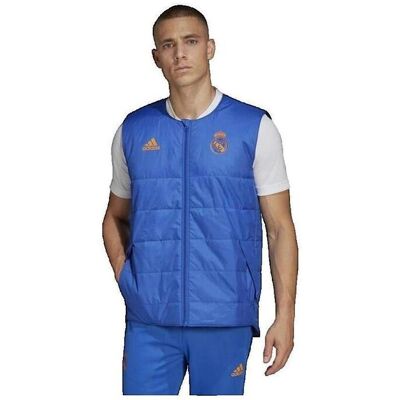 Μπουφάν adidas Doudoune Real Madrid sans manches bleu Μπλέ Medium αρσενικός Μπουφάν adidas Doudoune Real Madrid sans manches bleu Μπλέ Medium αρσενικός