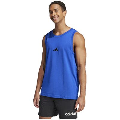 Αμάνικα/T-shirts χωρίς μανίκια adidas T-shirt Essentials Small Logo sans manches coton Μπλέ Small αρσενικός Αμάνικα/T-shirts χωρίς μανίκια adidas T-shirt Essentials Small Logo sans manches coton Μπλέ Small αρσενικός