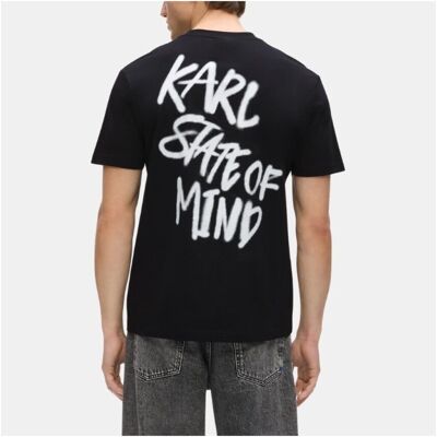 T-shirts & Polos Karl Lagerfeld B3m17005 Klj Reg Karlism Tee Beige Extra Large αρσενικός T-shirts & Polos Karl Lagerfeld B3m17005 Klj Reg Karlism Tee Beige Extra Large αρσενικός