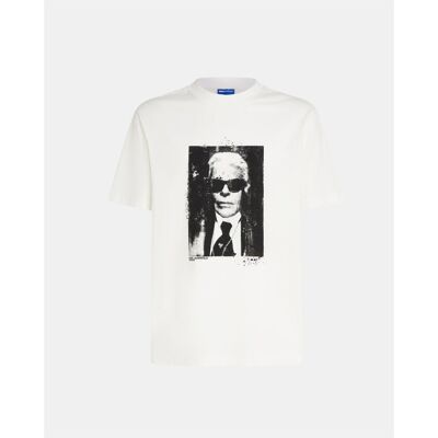 T-shirt με κοντά μανίκια Karl Lagerfeld B3M17006 Άσπρο 2X-Large αρσενικός T-shirt με κοντά μανίκια Karl Lagerfeld B3M17006 Άσπρο 2X-Large αρσενικός