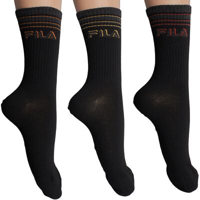 Καλσόν / Άλλα Fila F5351 Black 39 / 42 Καλσόν / Άλλα Fila F5351 Black 39 / 42