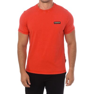 T-shirt με κοντά μανίκια Napapijri NP0A4GPE Red 2X-Large αρσενικός T-shirt με κοντά μανίκια Napapijri NP0A4GPE Red 2X-Large αρσενικός
