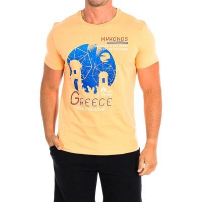 T-shirt με κοντά μανίκια La Martina TMR326-JS354 Orange Extra Large αρσενικός T-shirt με κοντά μανίκια La Martina TMR326-JS354 Orange Extra Large αρσενικός