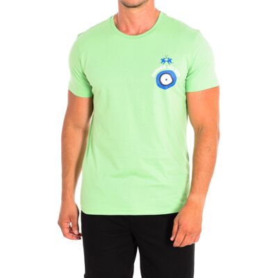 T-shirt με κοντά μανίκια La Martina TMR606-JS354 Green Extra Large αρσενικός T-shirt με κοντά μανίκια La Martina TMR606-JS354 Green Extra Large αρσενικός