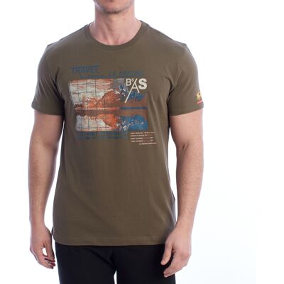 T-shirt με κοντά μανίκια La Martina YMR312-JS206 Green Extra Large αρσενικός T-shirt με κοντά μανίκια La Martina YMR312-JS206 Green Extra Large αρσενικός
