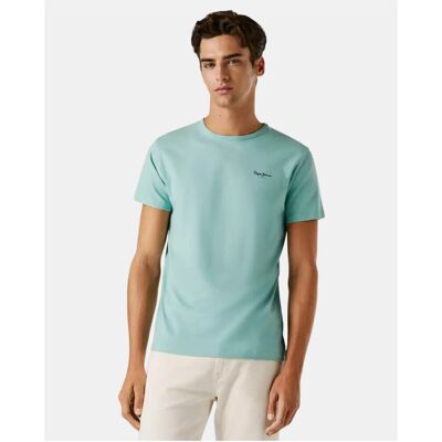 T-shirt με κοντά μανίκια Pepe jeans PM5010180 ORIGINAL BASIC 3N Μπλέ Extra Large αρσενικός T-shirt με κοντά μανίκια Pepe jeans PM5010180 ORIGINAL BASIC 3N Μπλέ Extra Large αρσενικός