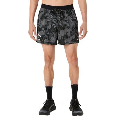 Shorts & Βερμούδες Asics Fujitrail All Over Print 5IN Short Black Medium αρσενικός Shorts & Βερμούδες Asics Fujitrail All Over Print 5IN Short Black Medium αρσενικός