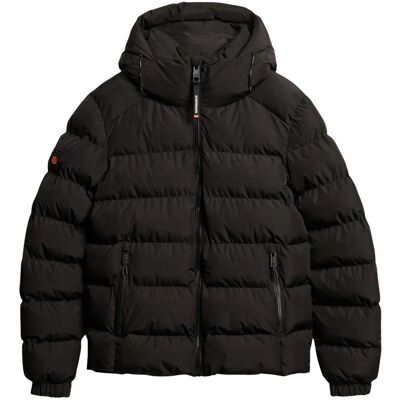Σακάκια Superdry Hooded Sports Puffer Jacket SDM5011905A Black 2X-Large αρσενικός Σακάκια Superdry Hooded Sports Puffer Jacket SDM5011905A Black 2X-Large αρσενικός