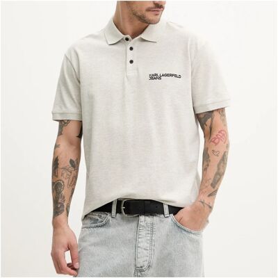 T-shirts & Polos Karl Lagerfeld Klj Regular Pique Polo Beige Medium αρσενικός T-shirts & Polos Karl Lagerfeld Klj Regular Pique Polo Beige Medium αρσενικός