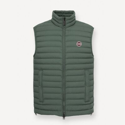 Μπουφάν / Ζακέτες Colmar 12000048c Quilted Vest Natural Down Green FR 48 αρσενικός Μπουφάν / Ζακέτες Colmar 12000048c Quilted Vest Natural Down Green FR 48 αρσενικός