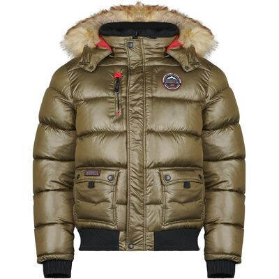 Χοντρό μπουφάν Geographical Norway BUGS Kaki Small αρσενικός Χοντρό μπουφάν Geographical Norway BUGS Kaki Small αρσενικός