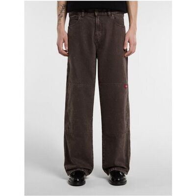 Παντελόνι Παραλαγγής Dickies Double knee loose straight jeans Brown US 36 αρσενικός Παντελόνι Παραλαγγής Dickies Double knee loose straight jeans Brown US 36 αρσενικός
