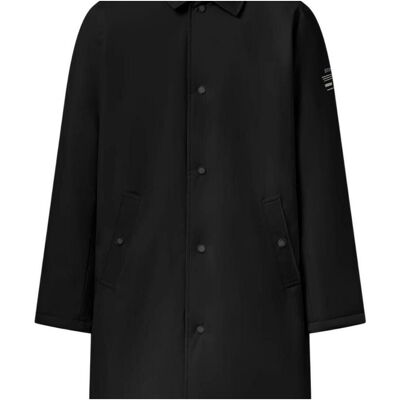 Σακάκια Ecoalf MCMGAJKGARON0192W26 Black Small αρσενικός Σακάκια Ecoalf MCMGAJKGARON0192W26 Black Small αρσενικός
