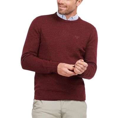 Πουλόβερ Barbour ESSENTIAL TISBURY CREW MKN0844 Red Large αρσενικός Πουλόβερ Barbour ESSENTIAL TISBURY CREW MKN0844 Red Large αρσενικός