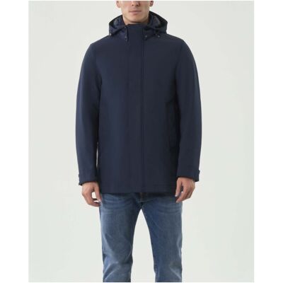 Μπουφάν Woolrich WOOU2017MB Μπλέ Small αρσενικός Μπουφάν Woolrich WOOU2017MB Μπλέ Small αρσενικός