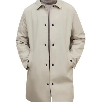 Παλτό Ecoalf MCMGAJKGARON0192W26 Beige Small αρσενικός Παλτό Ecoalf MCMGAJKGARON0192W26 Beige Small αρσενικός