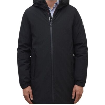 Σακάκια Ecoalf MCMGAJKPASU00774W26 Black Small αρσενικός Σακάκια Ecoalf MCMGAJKPASU00774W26 Black Small αρσενικός