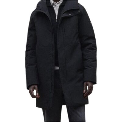 Σακάκια Ecoalf MCMGAJKNANJ00192W26 Black Small αρσενικός Σακάκια Ecoalf MCMGAJKNANJ00192W26 Black Small αρσενικός