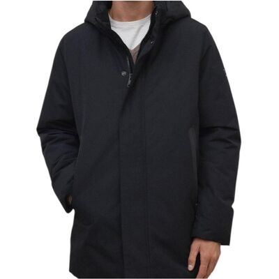 Σακάκια Ecoalf MCMGAJKPARKO0255W26 Black Large αρσενικός Σακάκια Ecoalf MCMGAJKPARKO0255W26 Black Large αρσενικός