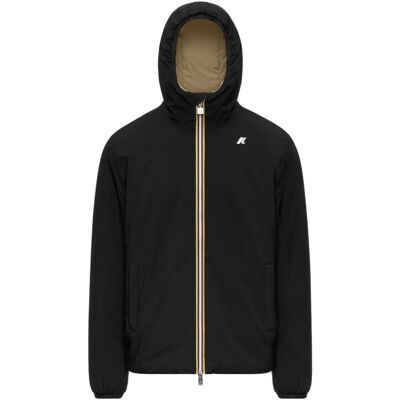 Σακάκια K-Way Jack St Warm Double Black Large αρσενικός Σακάκια K-Way Jack St Warm Double Black Large αρσενικός
