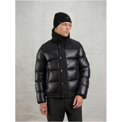 Μπουφάν Blauer 26WBLUC02170 Black Extra Large αρσενικός Μπουφάν Blauer 26WBLUC02170 Black Extra Large αρσενικός
