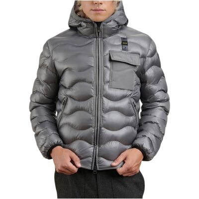 Μπουφάν Blauer 26WBLUC02053 Grey Small αρσενικός Μπουφάν Blauer 26WBLUC02053 Grey Small αρσενικός