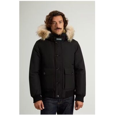 Μπουφάν Woolrich WOOU2238MR Black Small αρσενικός Μπουφάν Woolrich WOOU2238MR Black Small αρσενικός