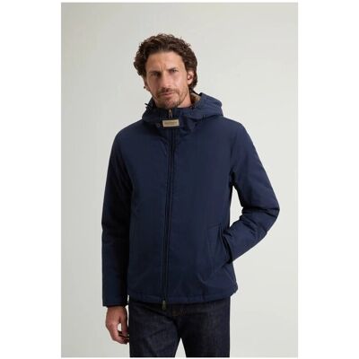 Μπουφάν Woolrich WOOU2047MB Μπλέ Small αρσενικός Μπουφάν Woolrich WOOU2047MB Μπλέ Small αρσενικός