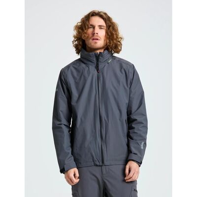 Σακάκια Slam Crew Warm Hooded Jacket Grey Extra Small αρσενικός Σακάκια Slam Crew Warm Hooded Jacket Grey Extra Small αρσενικός