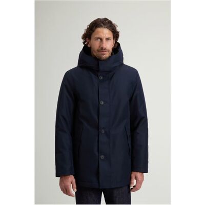 Μπουφάν Woolrich WOOU0971MB Μπλέ Small αρσενικός Μπουφάν Woolrich WOOU0971MB Μπλέ Small αρσενικός