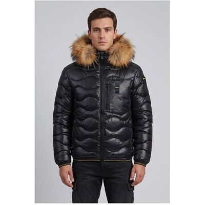 Μπουφάν Blauer 26WBLUC03065 Black Small αρσενικός Μπουφάν Blauer 26WBLUC03065 Black Small αρσενικός