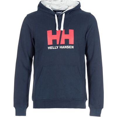 T-shirt με κουκούλα Helly Hansen HH LOGO HOODIE Μπλέ Medium T-shirt με κουκούλα Helly Hansen HH LOGO HOODIE Μπλέ Medium
