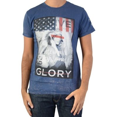 T-shirt με κοντά μανίκια Deeluxe 84110 Μπλέ Small αρσενικός T-shirt με κοντά μανίκια Deeluxe 84110 Μπλέ Small αρσενικός