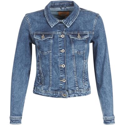 Τζιν Μπουφάν/Jacket Only ONLTIA Μπλέ FR 36 θηλυκός Τζιν Μπουφάν/Jacket Only ONLTIA Μπλέ FR 36 θηλυκός