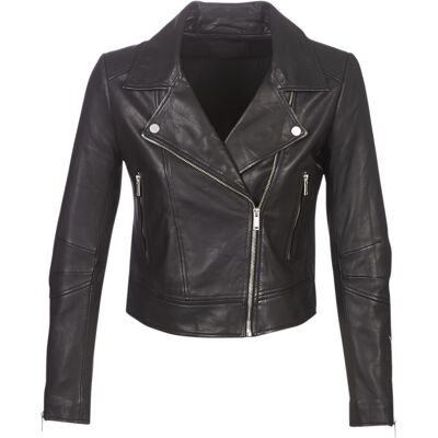 Δερμάτινο Μπουφάν Ikks BM48145-02 Black Extra Large θηλυκός Δερμάτινο Μπουφάν Ikks BM48145-02 Black Extra Large θηλυκός