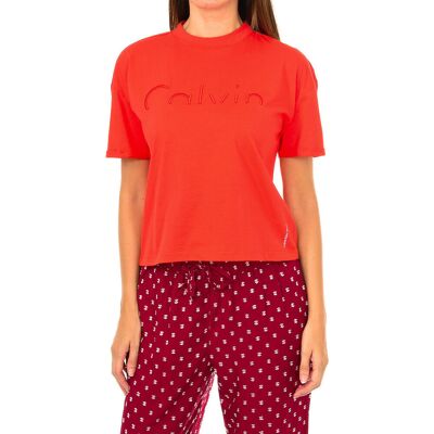 T-shirt με κοντά μανίκια Calvin Klein Jeans J20J206171-690 Red Extra Small θηλυκός T-shirt με κοντά μανίκια Calvin Klein Jeans J20J206171-690 Red Extra Small θηλυκός