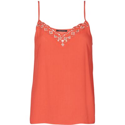 Αμάνικα/T-shirts χωρίς μανίκια Ikks BS11195-36 Red FR 40 θηλυκός Αμάνικα/T-shirts χωρίς μανίκια Ikks BS11195-36 Red FR 40 θηλυκός